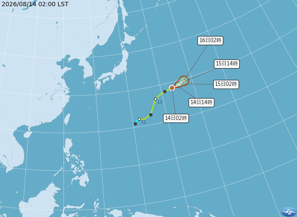 快新聞／把握出遊好時機！「南卡」颱風遠離日本　午後慎防局部大雷雨