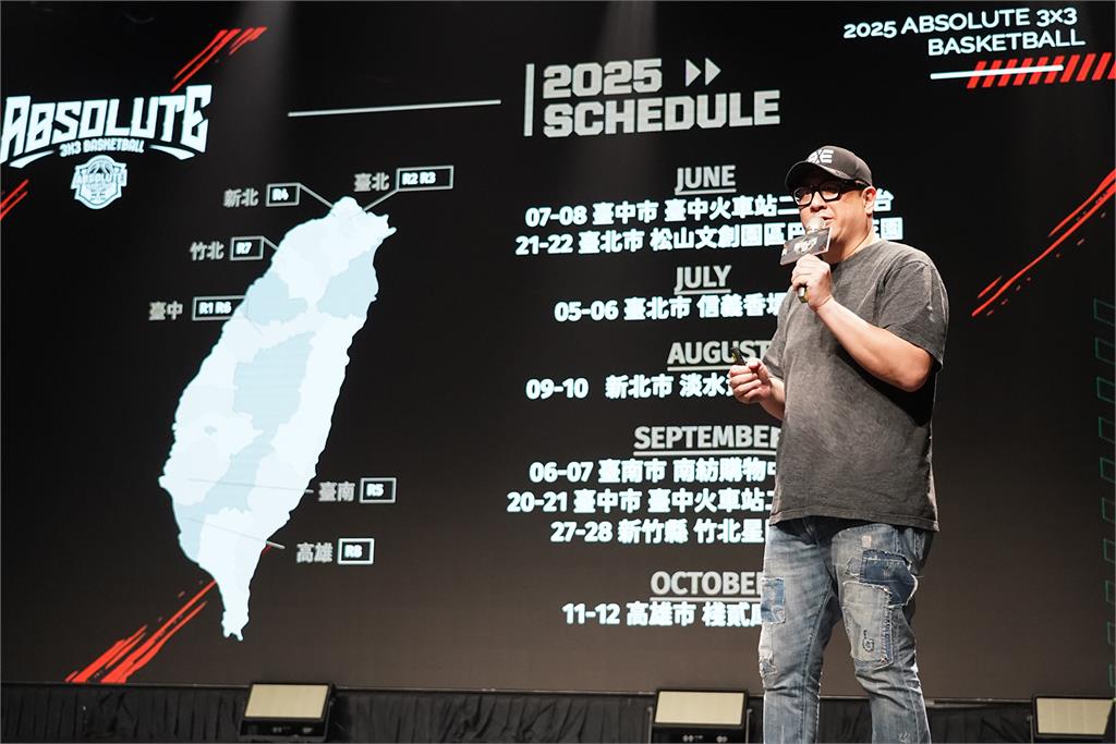 籃球/ABSOLUTE 3x3聯盟賽週末開戰!前職籃好手齊聚精采度大增