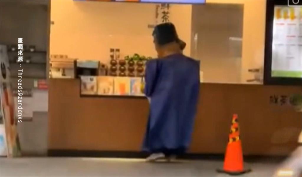 佛也發火! "假土地公"沿街乞討 大頭緊貼騎士 壓力山大