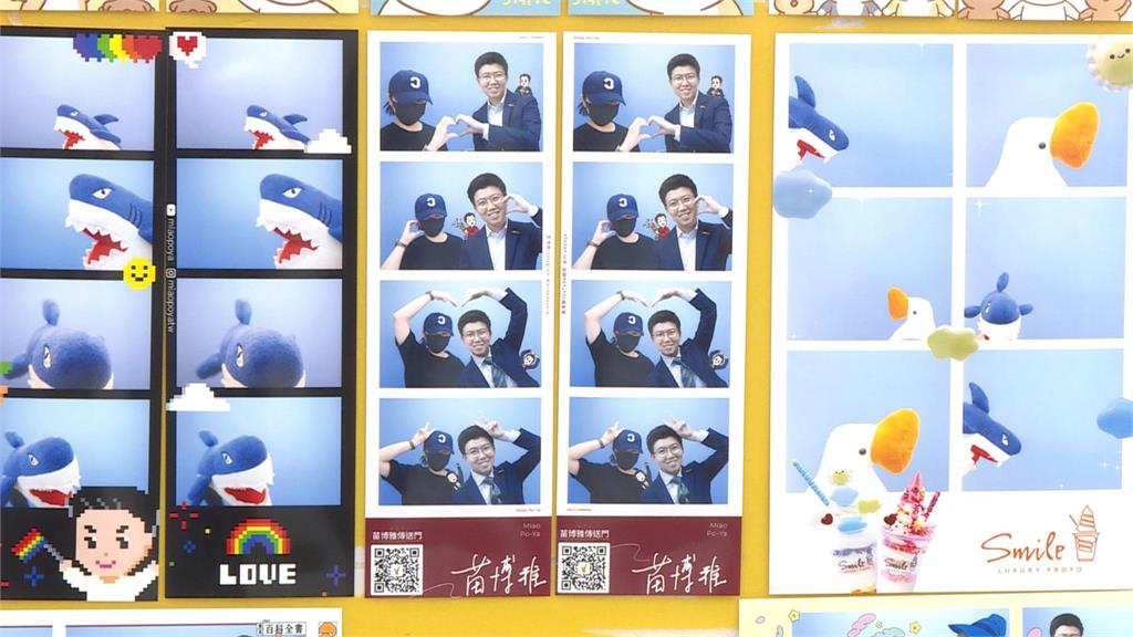獨家/「苗博雅人生四格拍貼機」台北才有! 苗語錄也入鏡超有哏