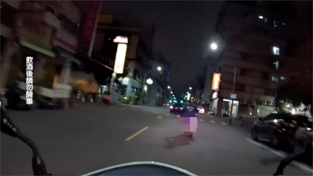 騎士酒駕遇警心虛逃逸　男一路違規逃竄、撞警車釀員警受傷