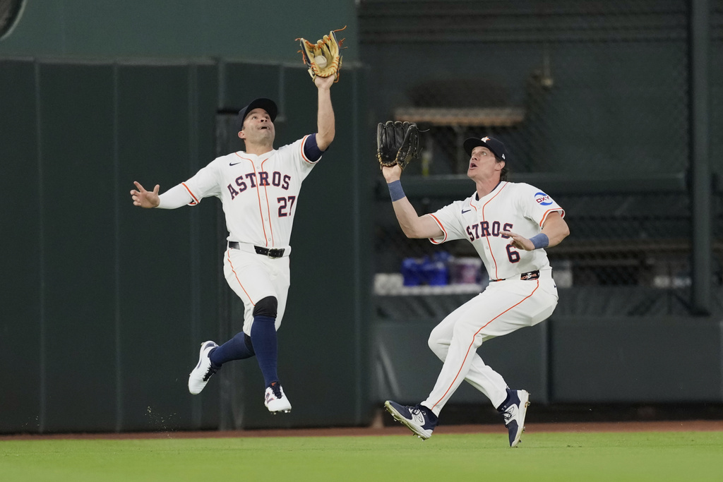 MLB(影)/太空人派飛球型投手先發出賽 左外野手「阿土伯」重返二壘防區