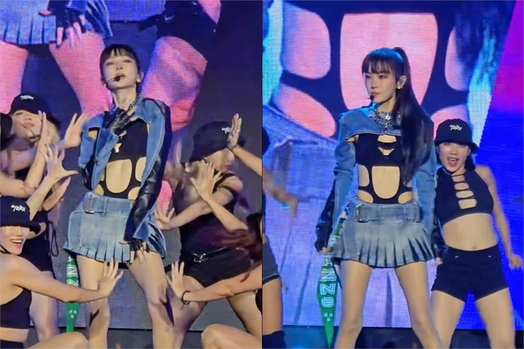 謝金燕舞台上「衣服破大洞」上半身全洩出!網急了:身材比20歲的還好