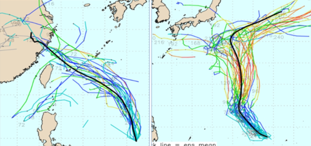未來1週雙颱共舞…最快這天生成「范斯高」！通過「台灣東側」猛炸雨彈