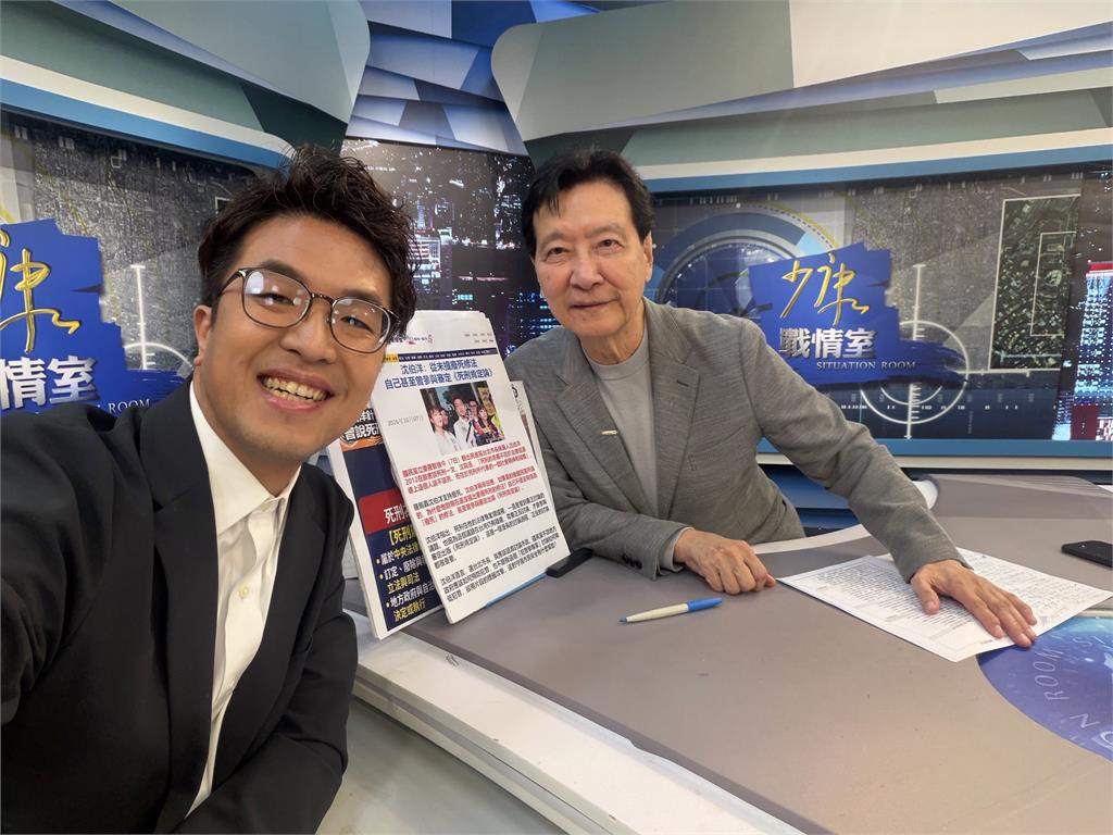 沈伯洋1打3上趙少康節目「1句神反攻」主持群傻住！趙少康「給沈7字評價」疑倒戈了
