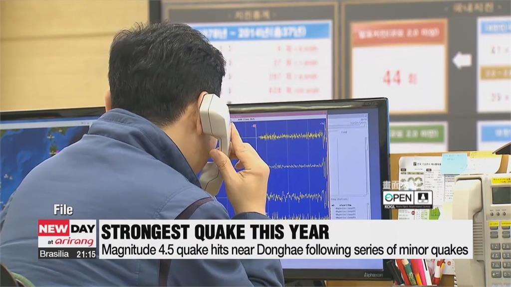 繼濟州島規模4.9！南韓發生規模4.5地震　憂引發規模7以上大地震