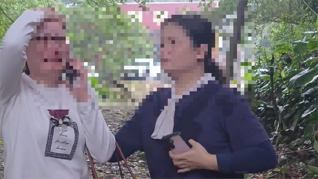 心血全燒光！龜山工廠大火狂燒　闆娘到場焦急落淚