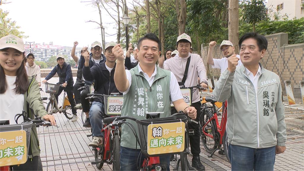 民進黨新北「土樹三鶯」激戰　吳昇翰傾聽民意、彭一書車掃拚出線