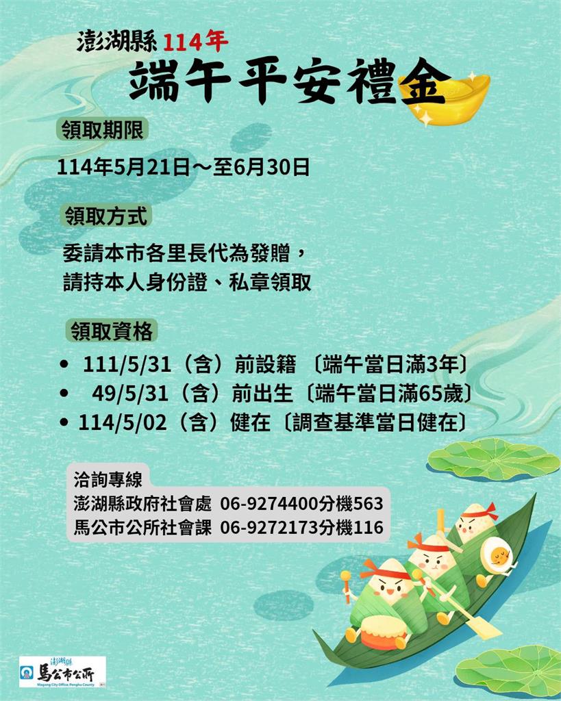 端午節「全台17縣市」發錢了!領取條件曝光…「這縣市」最高入帳1萬2千元