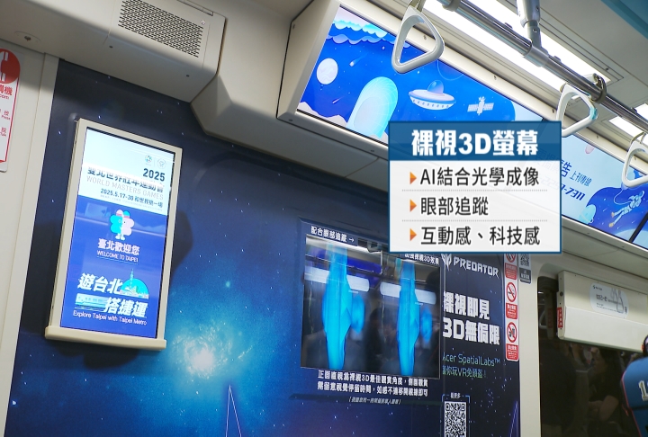 北捷AI數位列車亮相! 新增「一利器」揪車內異常