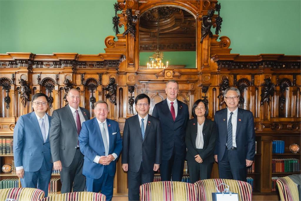 快新聞／林佳龍會晤奧國會議員　盼深化AI、醫療、觀光合作