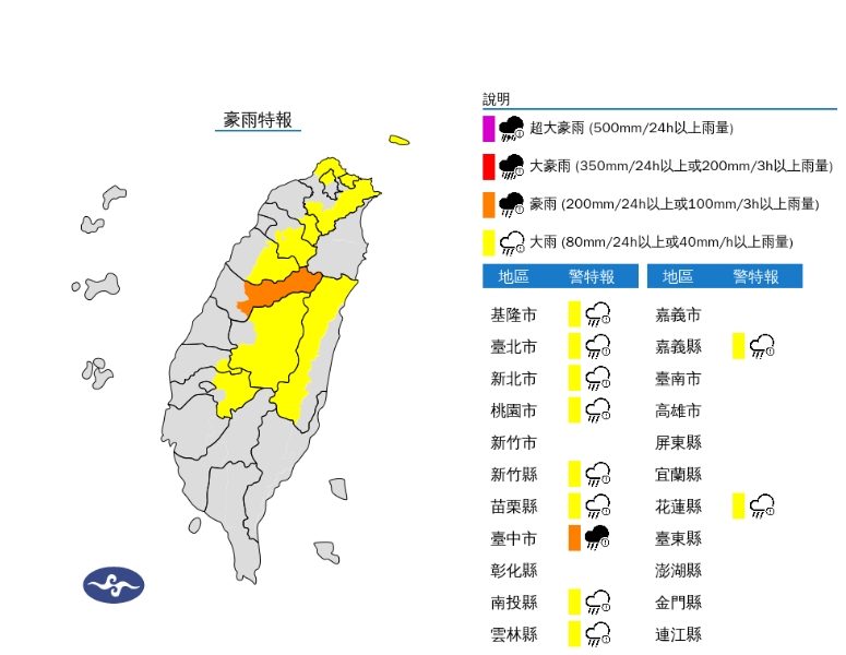 快新聞/出門記得帶傘!11縣市雨彈來襲 「這地區」豪雨特報