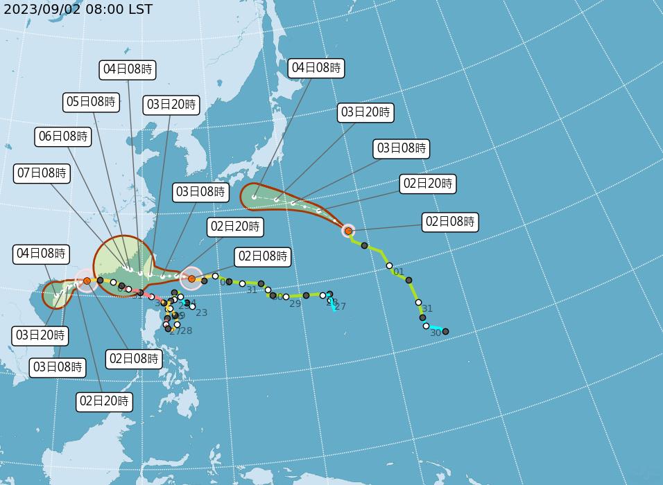 颱風眼隱隱若現！海葵「增強ING」直逼上限　恐升強颱最大關鍵曝光