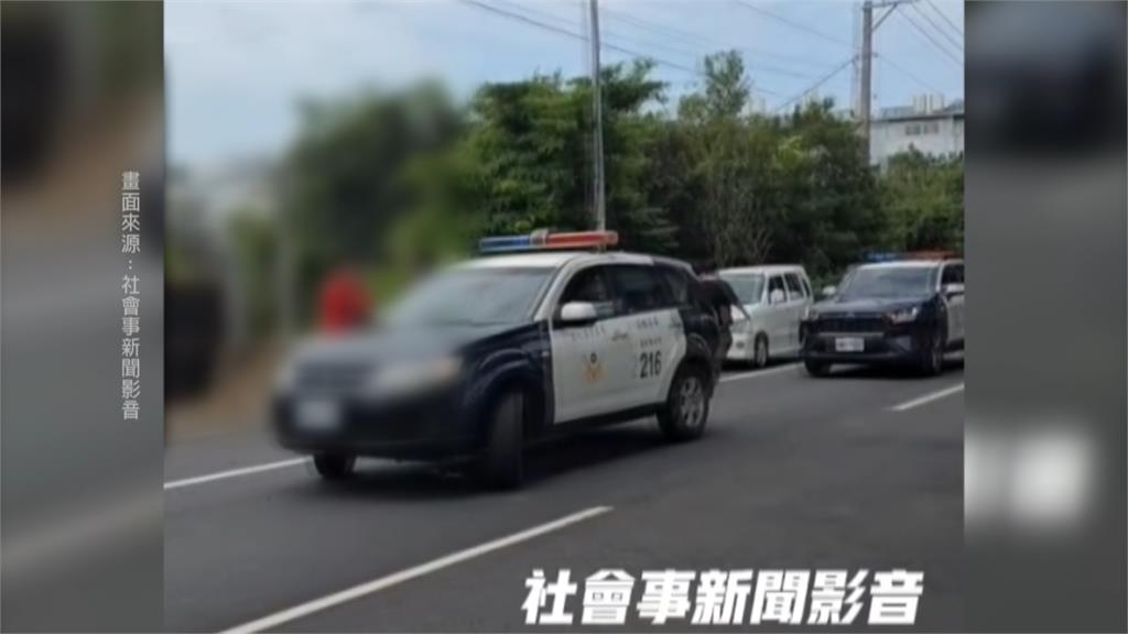 債務糾紛火氣大! 男擋門口遭砸車 撞倒機車飛速駛離