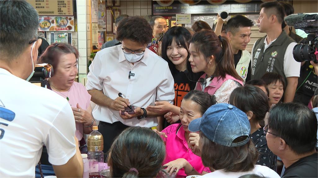 南門市場平安宴！　沈伯洋、蔣萬安、柯文哲同場不同框