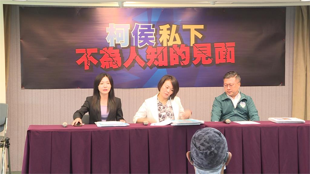 張志豪批侯友宜「密室協商」　簡舒培揭柯文哲曾密會財團