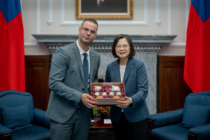 快新聞／接見以色列國會訪問團　蔡英文：盼兩國共同打造民主供應鏈