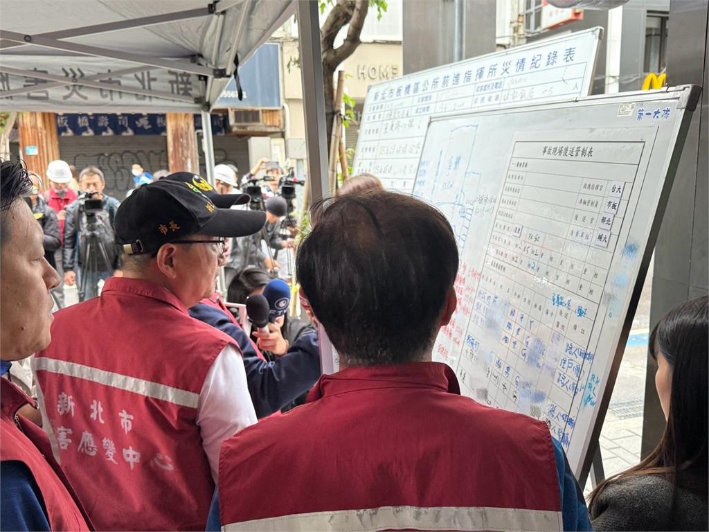 快新聞／板橋氣爆5路人遭波及　侯友宜勘災：傷者皆已出院、鄰損依法求償