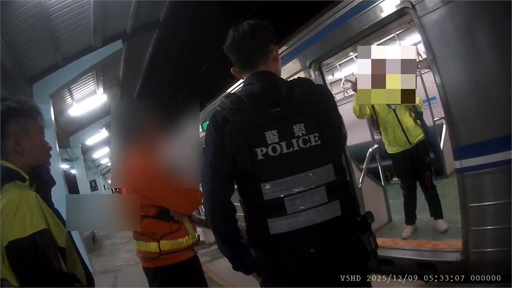 又是你！　男子手電筒直射、毆打外送員　日前也曾攻擊「台鐵站務員」