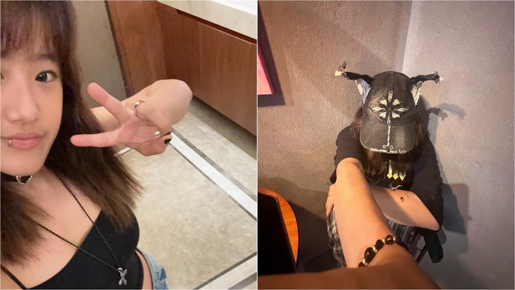 妹子「縮水上衣卡半截」竟是梧桐妹！素顏臉蛋頂破天…網暈爛：老婆