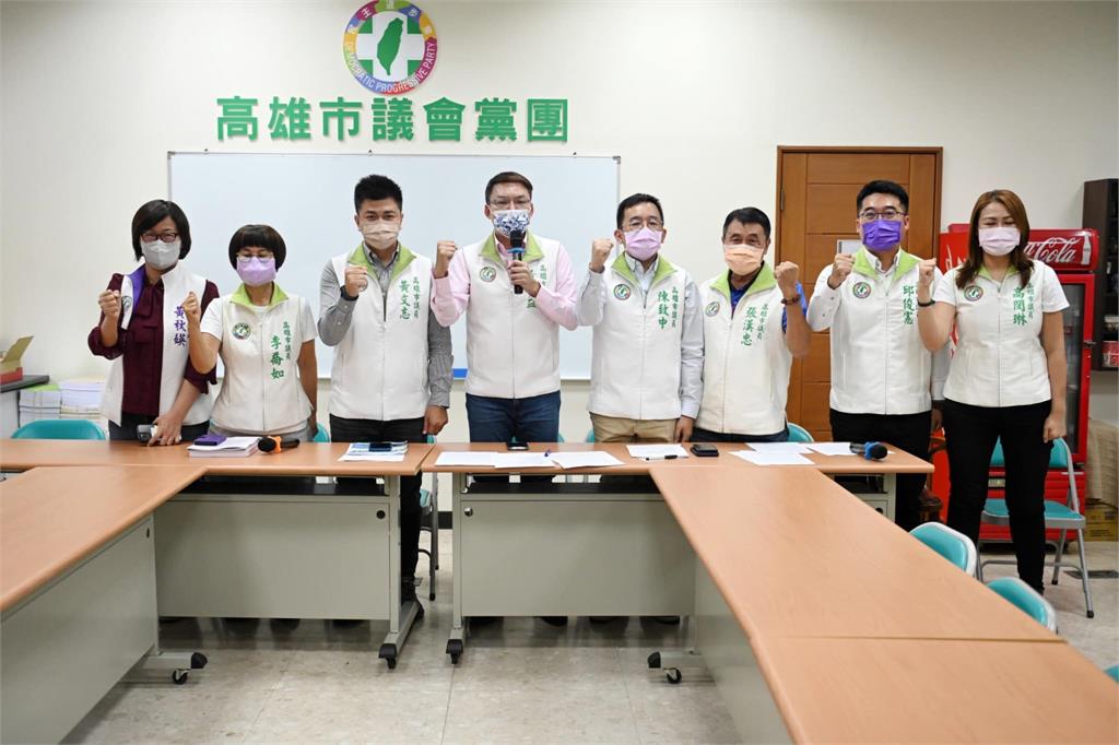 快新聞/陳其邁北上立院無機會發言 綠高雄議會黨團轟:國民黨惡質如強盜