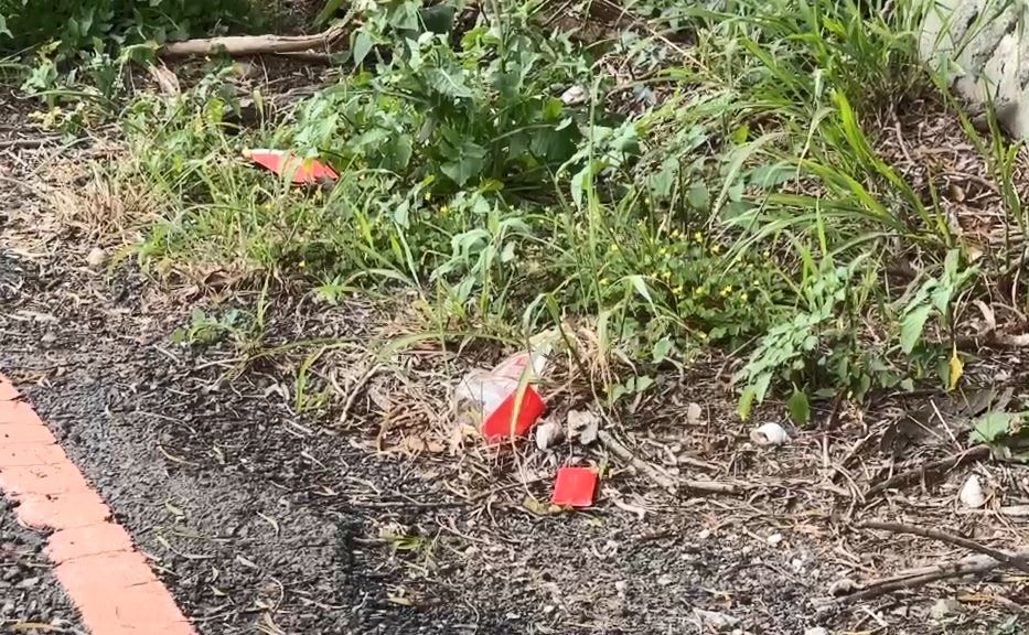 掃墓完隨手丟!新竹路邊一排紅包袋 專家:恐冒犯祖先