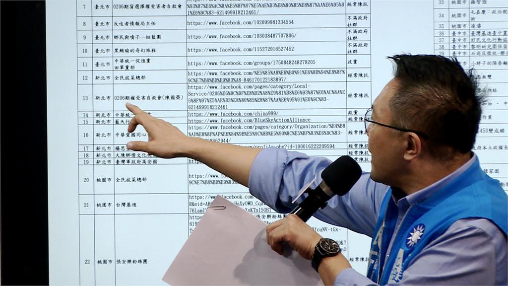 藍稱粉專網路巡查是"政治恐怖" 綠酸太看重自己