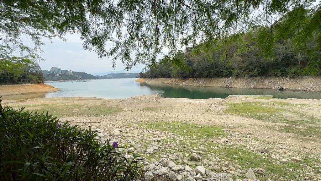 久旱不雨!日月潭快變「荒漠」 杉林溪松瀧岩壯闊瀑布變涓涓細流