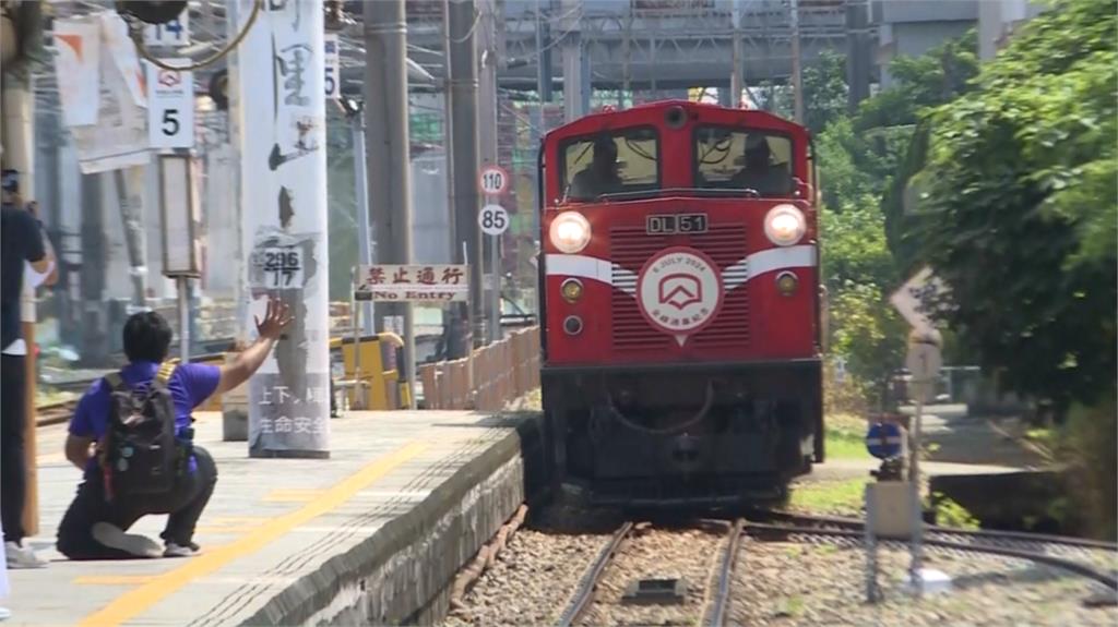 颱風多次重創中斷15年 阿里山森鐵「全線通車」首班車啟航