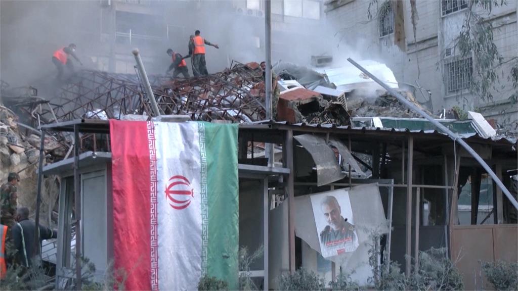 以色列轟伊朗駐敘利亞領事館　3高階指揮官喪命