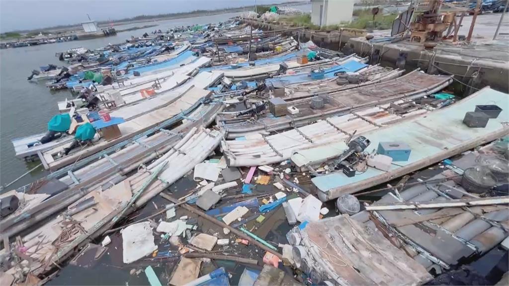 南部沿海養殖業漁船筏損失慘 當地業者盼爭取提高補償