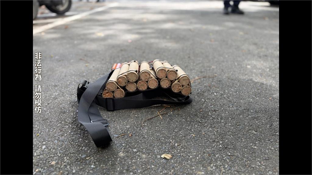 男持「電線纏爆竹」闖新北議長服務處　還喊蔣根煌一聲大哥