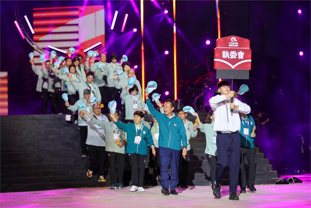 115年全中運嘉義縣盛大開幕，聖火點燃揭開賽事序幕