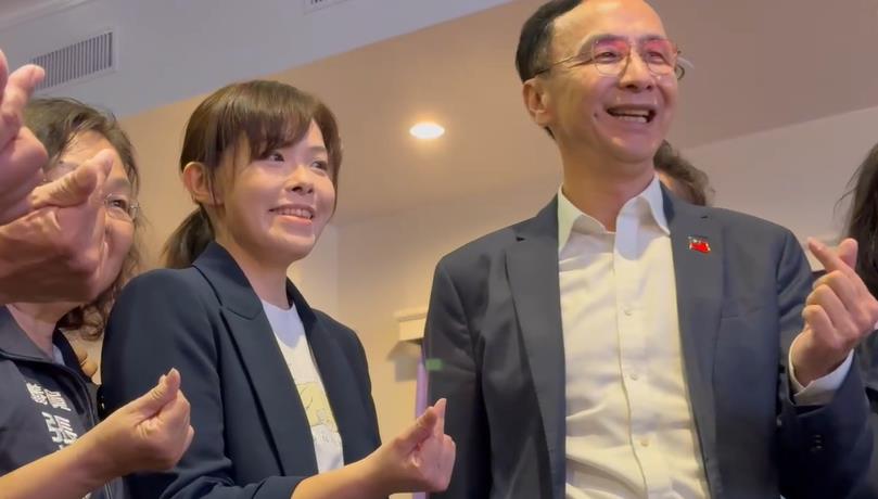 快新聞/朱立倫同框高虹安 黃智賢諷「美麗風景」:她一直作賤國民黨林耕仁