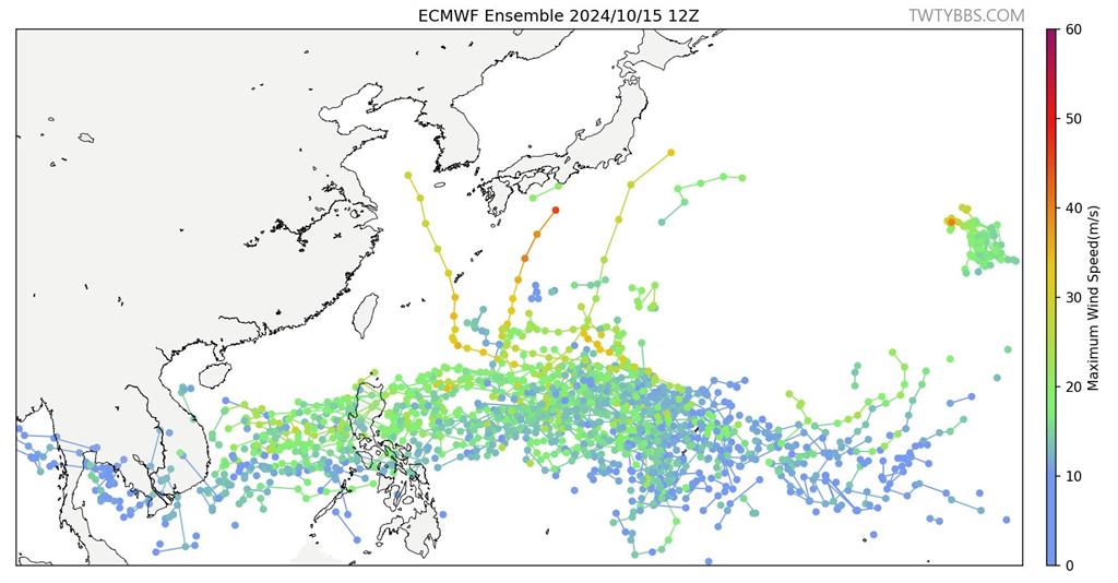 熱帶系統「蠢蠢欲動」秋颱擾台？粉專曝「系集預報」揭2颱形成時間：有機會影響