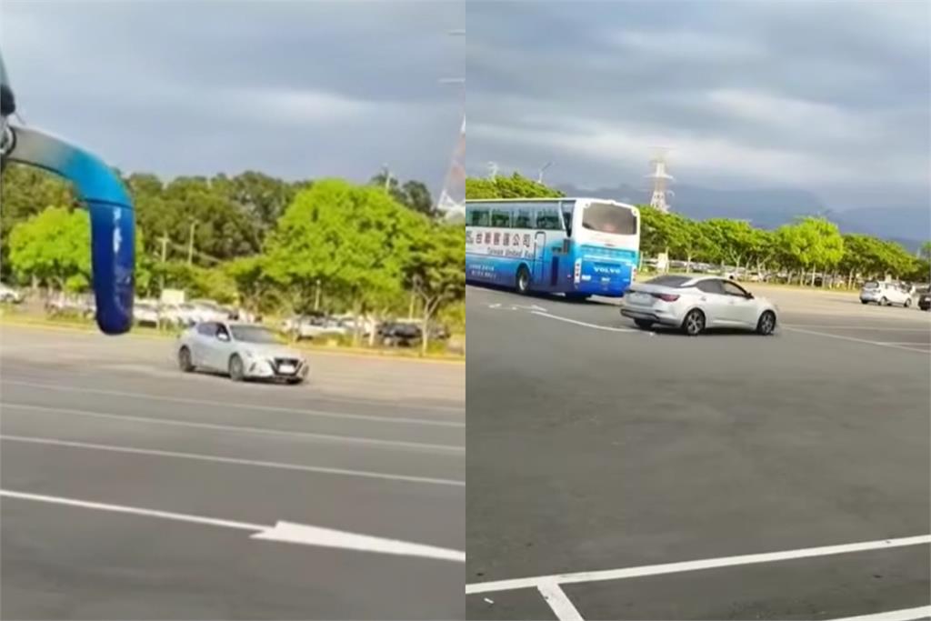 六福村甩尾男又來了!不認有錯嗆警「無權要我下車」見人圍觀喊:很有成就感