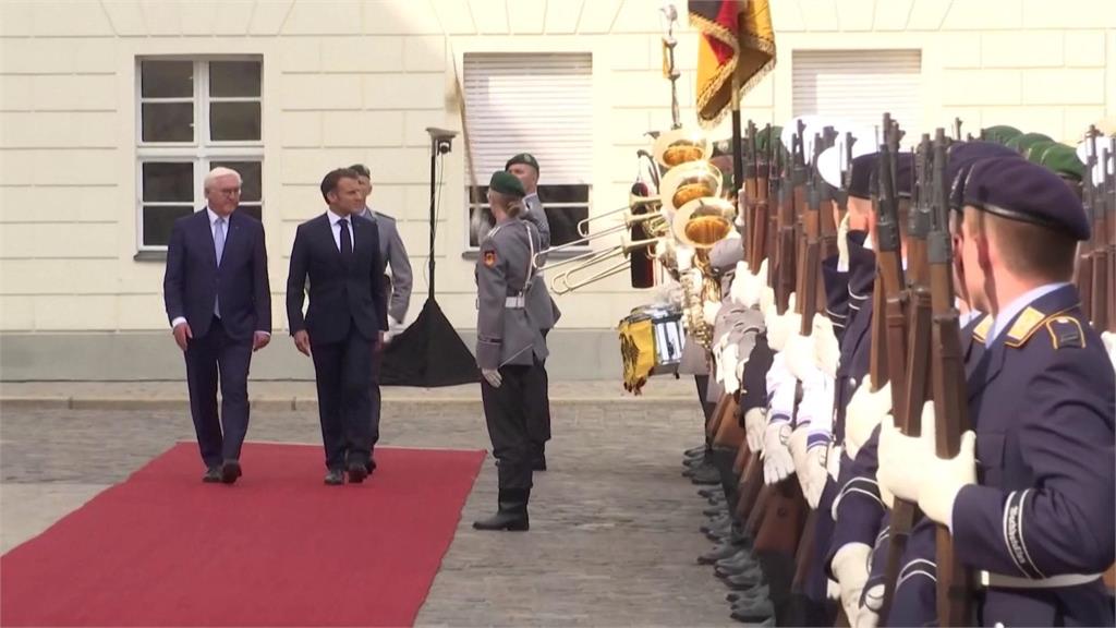24年來首次訪德國！　法國總統馬克宏展開三天國是訪問