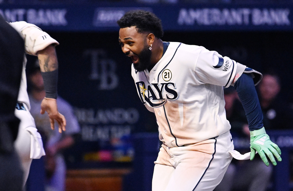 MLB(影)／5天兩度再見轟！光芒23歲巨砲太狂卡米內羅41轟獨居美聯第一
