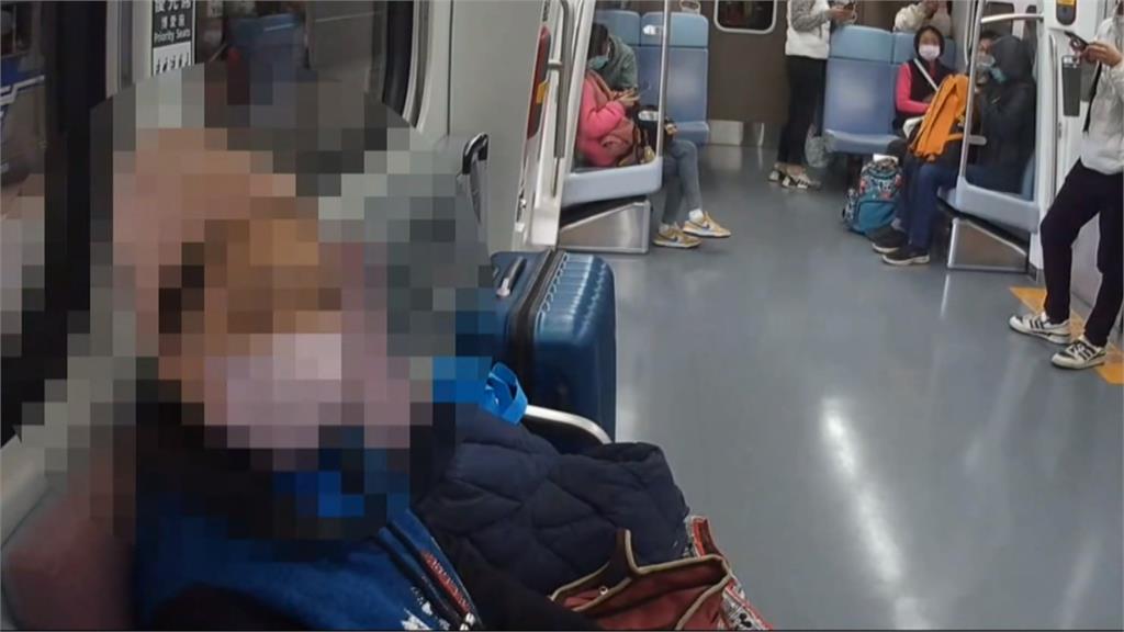 女乘客行李占台鐵博愛座勸不聽 鐵警到場才願妥協