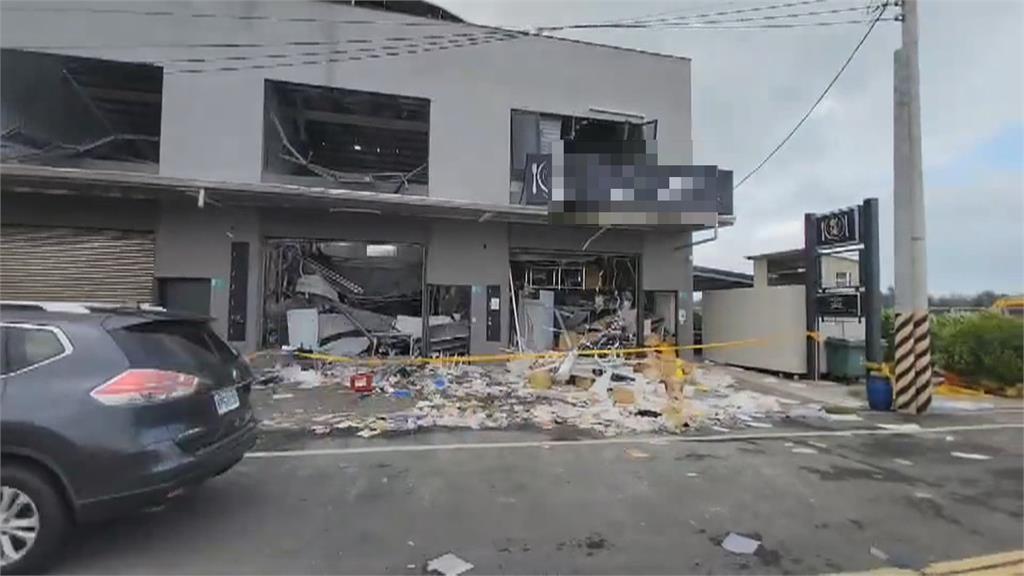 中央廚房工廠瓦斯爆炸　30歲鄰居慘遭天花板擊中受傷