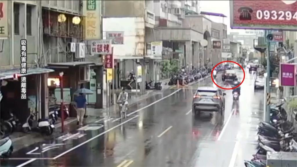 機場接送司機休假回家竟毒駕！　八里大街逆向撞車再撞4機車