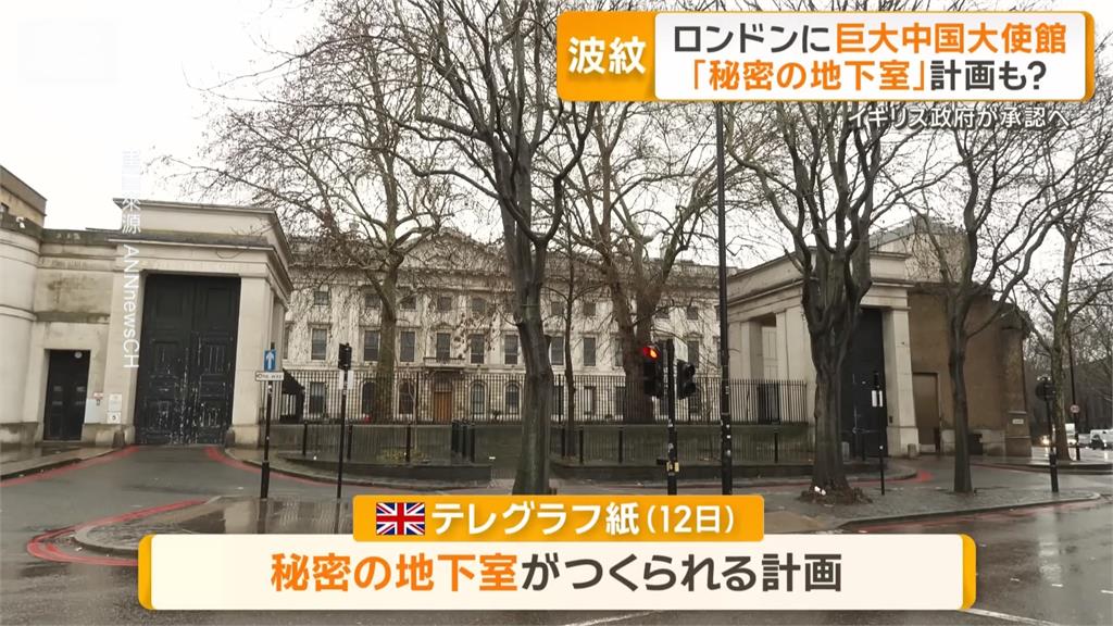 間諜基地？ 英國擬核准「中國大型使館」 上千民眾抗議