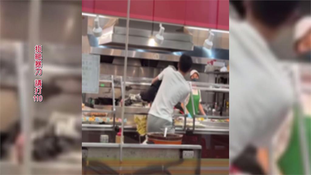 想吃霸王餐遭拒！ 無業男失控砸店.丟刀.襲店員