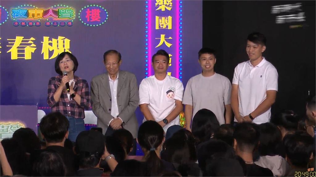 蘇巧慧"夜市人聲"湧人潮 AI女王蘇姿丰父親蘇春槐力挺