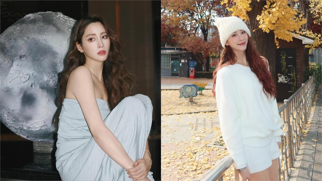 歐陽妮妮「玫瑰金戰袍」太犯規！「白嫩鉛筆腿」狂洩…張書豪現身放閃：單身嗎