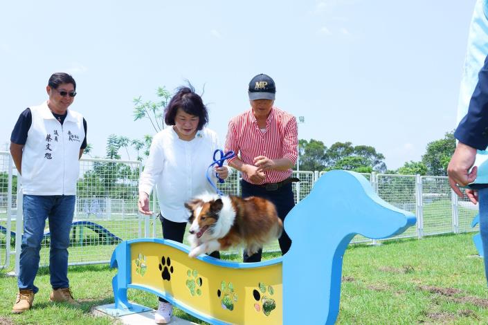 打造動物友善城市完成最後ㄧ哩路 嘉義市首座寵物公園正式啟用