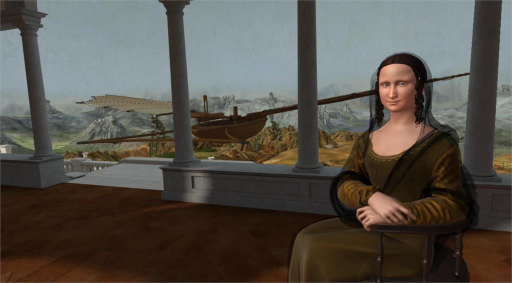 飛船穿梭蒙娜麗莎之窗！中正國中「穹頂玩藝」特展