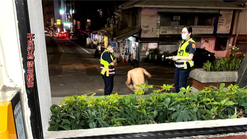 台中醉男打赤膊買火車票遭拒 竟扔酒瓶砸后里站櫃台移送法辦