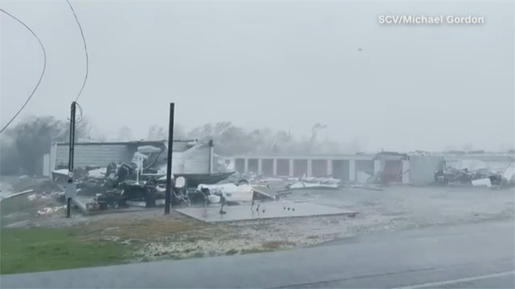 颶風「艾達」二次登陸路州　70萬戶大停電、樹倒壓死人
