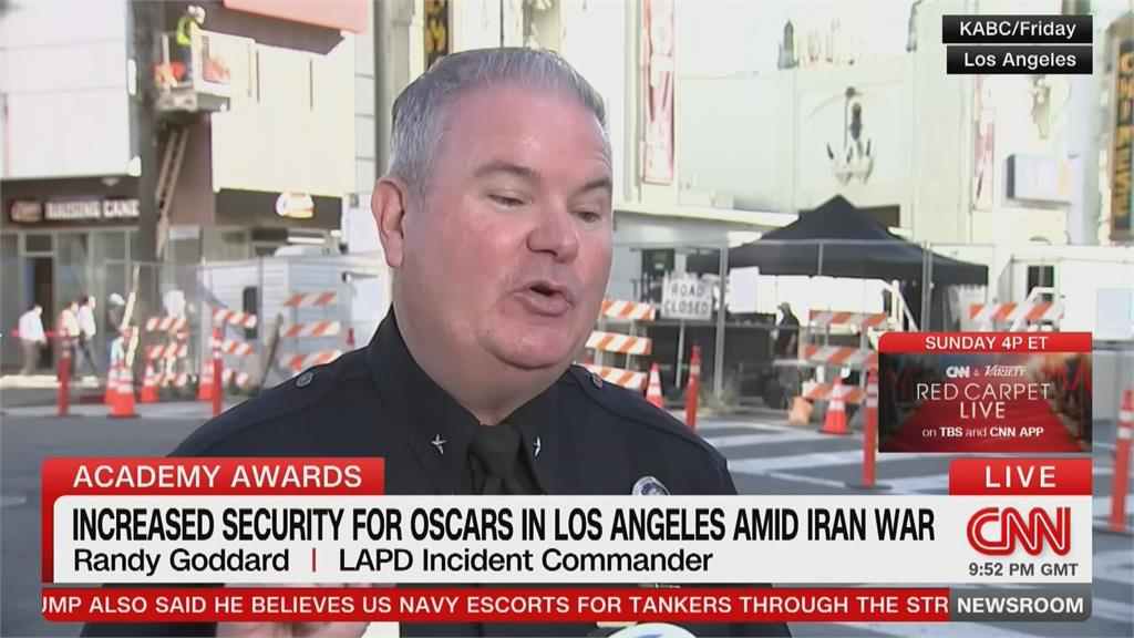 奧斯卡將登場! 中東局勢緊繃 加州加強維安